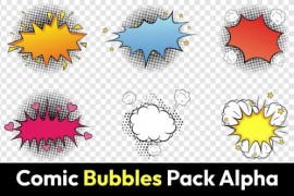 Comics Bubbles Popup Pack 48770239