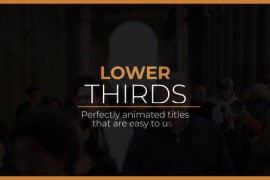 Modern Lower Thirds | After Effects 47116801