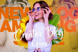 Youtube Blog Opener | Creative Colorful Vlog Intro | MOGRT 44303674