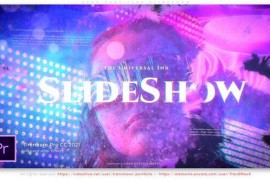 Neon Particles Slideshow 48777294
