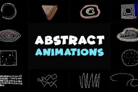 Abstract Scribble Animations | Premiere Pro MOGRT 47888329