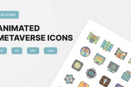 30 Animated Metaverse Icons 38231306