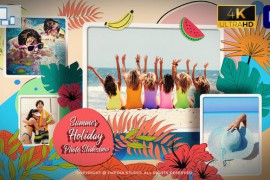 Summer Holiday Photo Slideshow - Premiere Pro 48596910