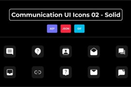 Communication UI Icons 02 - Solid 44836869