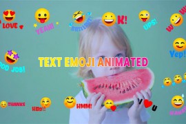 Text Emoji Animated Illustration Element Pack 44579577