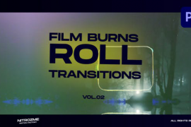 Film Burns Roll Transitions Vol. 02 for Premiere Pro 48174566