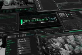 Spy Elements HUD For Premiere Pro 43859030