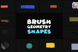 Brush Geomerty Shapes | FCPX 48997472