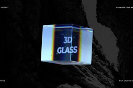 3D Glass Logo 52339899