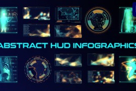 Abstract HUD Infographics for Premiere Pro 47530299
