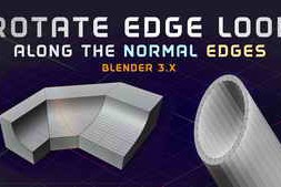 Free Download:Rotate Edge Loop v1.7 for Blender