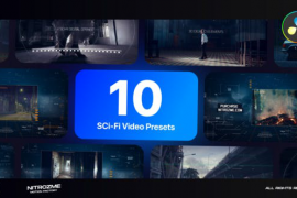 Sci-Fi Typography Vol. 01 for DaVinci Resolve 45342300