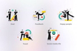 Happy people - Flat Concepts 46763088