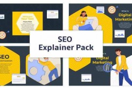 Digital Marketing SEO Explainer Animation Scene Pack 45211260