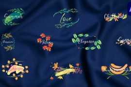 Flower Titles for After Effects 43072376