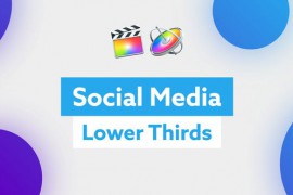 Social Media Lower Thirds for FCP X 34083810