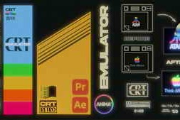 Animafx – CRT Retro for Premiere Pro and AE