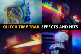 Glitch Time Trail Effects And Hits | After Effects 52300834