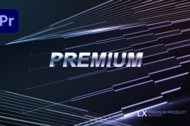 Futuristic Line Logo Reveal 49321825