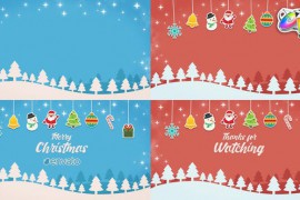 Short Christmas Intro for FCPX 49761277
