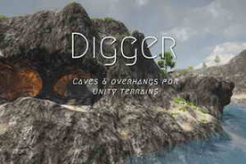 Free Download:Unity Asset Digger Terrain Caves and Overhangs v8.0