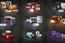 Free Download:Floating Name Card 61722593