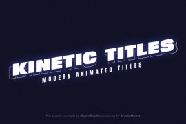 Kinetic Text Animation 45361287