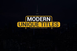Big Title Animations 47420928