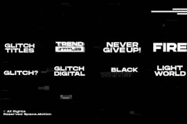 Glitch Titles _FCPX 43992670