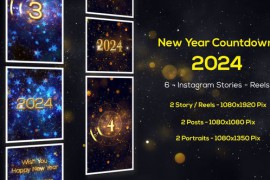 New Year Countdown 2024 - Instagram Stories 49665276