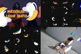 Multicolor Liquid Shapes for After Effects 43466830