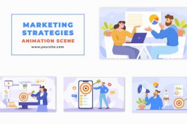 Flat Character Animation for Effective Marketing Strategies 47869318