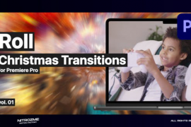 Christmas Roll Transitions Vol. 01 for Premiere Pro 49538834