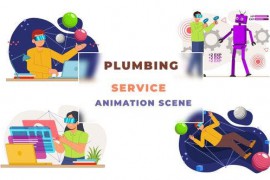 Metaverse Animation Scene 43069347