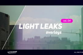 Light Leaks Overlays Vol. 04 for DaVinci Resolve 48287658