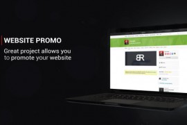 Laptop Website 3D Presentation 15689144