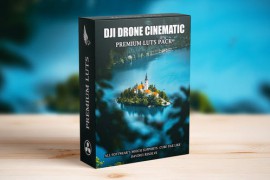 DJI Drone Cinematic Landscape Nature LUTs Pack 48553557