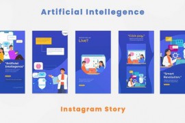 Artificial Intelligence Instagram Story 44422152