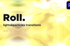 Lights & Particles Roll Transitions for Premiere Pro Vol. 02 47411178