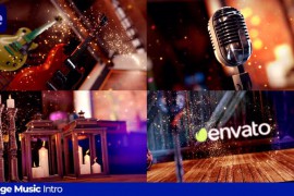 Vintage Music Intro 45851402