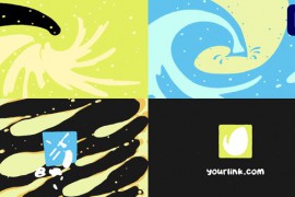 Colorful Wave Logo for Premiere Pro 49676210