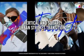 Vertical And Square Urban Strokes Transitions 51724903