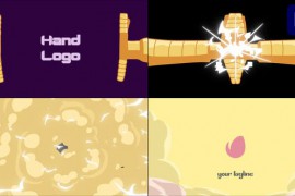 Robot Hand Logo | Premiere Pro MOGRT 45269151