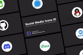 Social Media Icons III | Mogrt 43743398