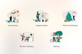 Spring and Winter -Thematic Concept 46502770