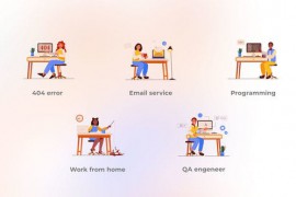 Programming - Cartoon People Concepts 45848816