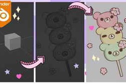 Udemy – Design a Japanese mochi in Blender