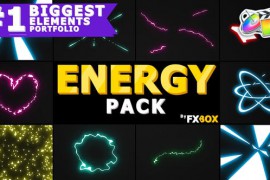Cartoon Energy And Explosions | FCPX 26221187