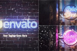 Neon Logo Intro 47341634