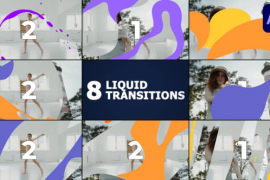 Liquid Transitions | After Effects 51516325